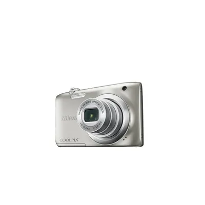 Nikon Coolpix A100 Ezüst digitális fényképezőgép VNA970E1 fotó