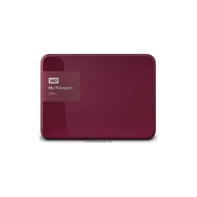 1TB Külső HDD 2,5&#34; USB3.0 Piros Western Digital MyPassport Ultra WDBGPU0010BBY-EESN fotó