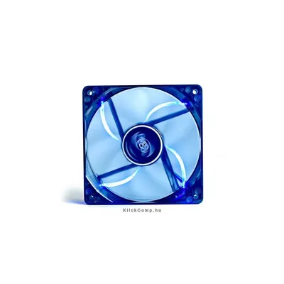 Ventilátor 12cm WIND BLADE 120 26,6dB; max. 91,15 m3/h; 3pin csatlakozó; ház hűtésre, kék LED WIND-BLADE-120 fotó