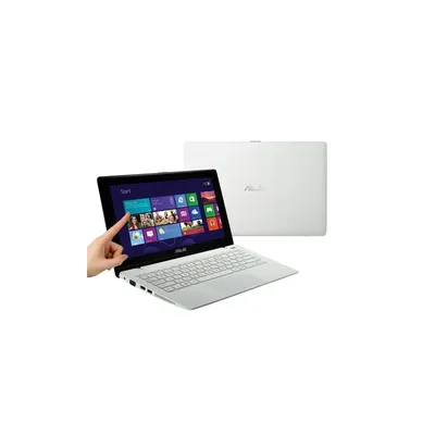 Netbook Asus X200CA-KX002D notebook fehér 11.6&#34; HD CE-1007U 2GB 320GB mini laptop X200CAKX002D fotó