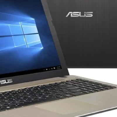 ASUS laptop 15,6&#34; N3050 Win10 fekete-ezüst X540SA-XX041T fotó