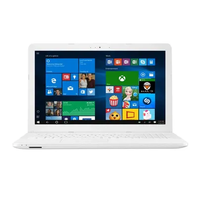 Asus laptop 15,6&#34; N3710 4GB 500GB Win10 fehér X541SA-XO178T fotó