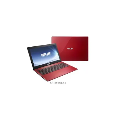 ASUS 15,6&#34; notebook Intel Core i3-3217U/4GB/750GB/Piros X550CC-XX413D fotó