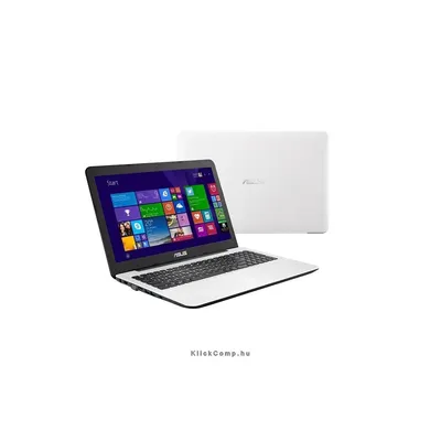 ASUS laptop 15,6&#34; i3-4030U Windows 8.1 fehér X554LA-XO880H fotó