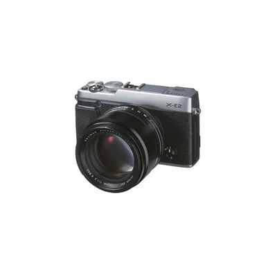 Digitális fényképezőgép Fujifilm FinePix X-E2 + 18-55 kit ezüst cserélhető objektíves XE21855 fotó