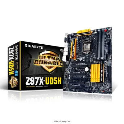 Intel Z97 LGA1150 ATX alaplap Z97X-UD5H fotó