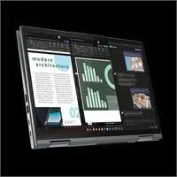 Lenovo ThinkPad laptop 14  WQUXGA i7-1355U 16GB 512GB IrisXe W11Pro szürke Leno illusztráció, fotó 2