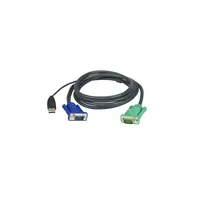 KVM switch Kábel USB VGA 1.8m 2L-5202U Technikai adatok