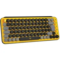 Vezetéknélküli billentyűzet Logitech POP Keys sárga US illusztráció, fotó 3