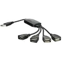 USB HUB 4 port USB2.0 4 portos elosztó kábel, ár, vásárlás adat-lap