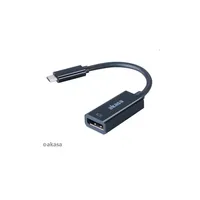 USB 3.1 C - Displayport átalakító 15cm Akasa AK-CBCA05-15BK AK-CBCA05-15BK Technikai adatok