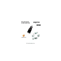 Micro SD adapter USB és MicroUSB átalakító APPROX APPC21 illusztráció, fotó 1