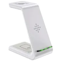 Telefon töltőállomás dokkoló 3in1 iphone, iwatch airpods-hoz fehér BH1174 Technikai adatok