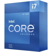 Intel Processzor Core i7 LGA1700 3,60GHz 25MB Core i7-12700KF CPU BX8071512700KF Technikai adatok