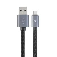Kábel USB2.0 - USB Type-C cable 1,8m Black Gembird CCB-MUSB2B-AMCM-6 Technikai adatok