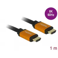 HDMI kábel 1m  8K 60Hz Delock Ultra nagy sebességu 48Gbps illusztráció, fotó 2