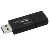128GB Pendrive USB3.0 fekete Kingston DataTraveler 100 DT100G3_128GB Technikai adatok