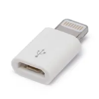 Adapter MicroUSB  to iPhone Lightning fehér Delight Delight-55448 Technikai adatok
