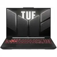 Asus TUF laptop 16" QHD+ R9-7845HX 16GB 1TB RTX4070 W11 szürke Asus TUF Gaming A16