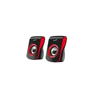 Hangfal 2.0 Genius SP-Q180 fekete-piros USB hangszóró, ár, vásárlás adat-lap