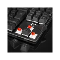 Gamer billentyűzet USB White Shark SPARTAN-X fekete HU illusztráció, fotó 4