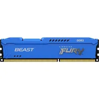 4GB memória DDR3 1600MHz Kingston FURY Beast Blue KF316C10B/4 illusztráció, fotó 1