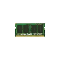 4GB DDR3 notebook memória 1333MHz 1x4GB Kingston ValueRAM KVR1333D3S9_4G Technikai adatok