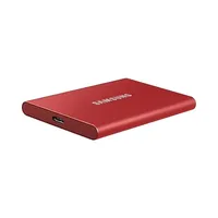 2TB külső SSD USB3.2 Samsung T7 piros illusztráció, fotó 4