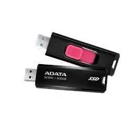 500GB külső SSD USB3.2 Adata SC610 SC610-500G-CBK_RD Technikai adatok