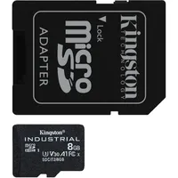 Memória-kártya 8GB SD micro + olvasó (SDHC Class 10 A1) Kingston Industrial SDC illusztráció, fotó 2