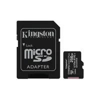 Memória-kártya 256GB SD micro adapterrel SDXC Class 10 A1 Kingston Canvas Selec illusztráció, fotó 1
