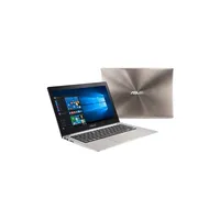 ASUS laptop 13,3  FHD IPS i7-6500U 8GB 1TB GeForce-940M-2GB Win10 barna ZenBook illusztráció, fotó 1