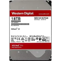 18TB 3,5" HDD SATA3 7200rpm 512MB WD Red Pro WD181KFGX Technikai adatok