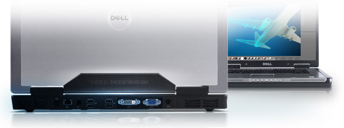 Dell PrecisionTM M6300 nagy teljesítményű hordozható munkaállomás