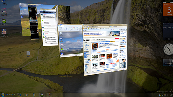 Microsoft Windows 7 Igencsak hasonlít a Vistára