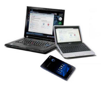 Laptop, Netbook, Tablet