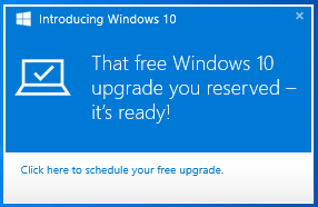 A tálca jobb szélén kattintson a Windows ikonra.
