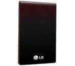 LG külső HDD 2.5" 500GB USB 5400 rpm Redwine + bőrtok