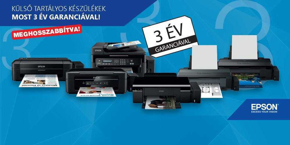 Epson külső tintatartályos nyomtatók - olcsó nyomtatás