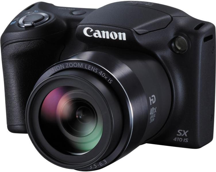 Canon PowerShot SX410 IS fekete digitális fényképezőgép fotó, illusztráció : 0107C002AA