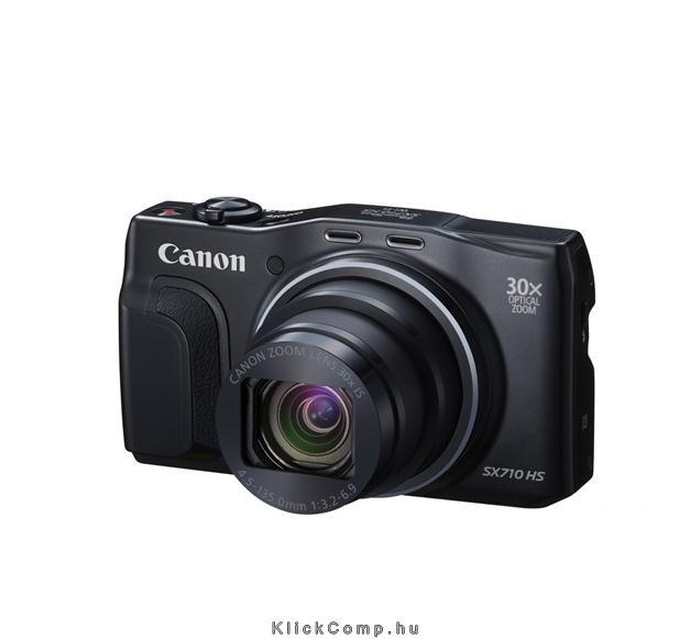 Fényképezőgép Canon PowerShot SX710 Fekete digitális fotó, illusztráció : 0109C002AA