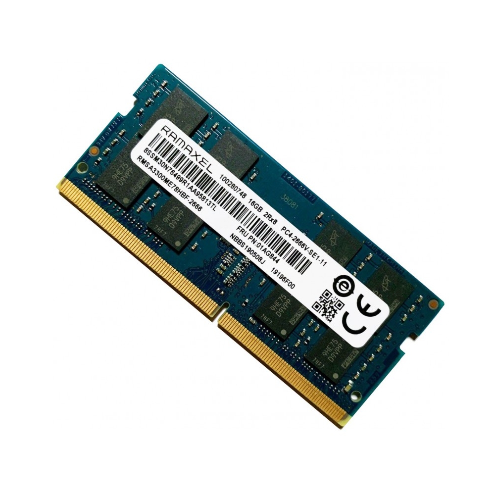16GB DDR4 2666Mhz SoDIMM Lenovo notebook memória - Már nem forgalmazott termék fotó, illusztráció : 01AG844