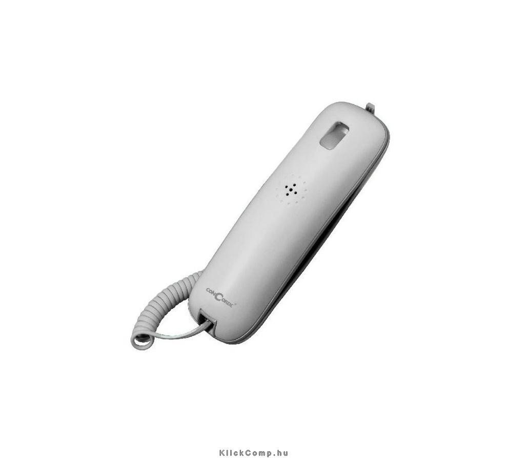 960 fehér/szürke vezetékes telefon fotó, illusztráció : 01-01-962