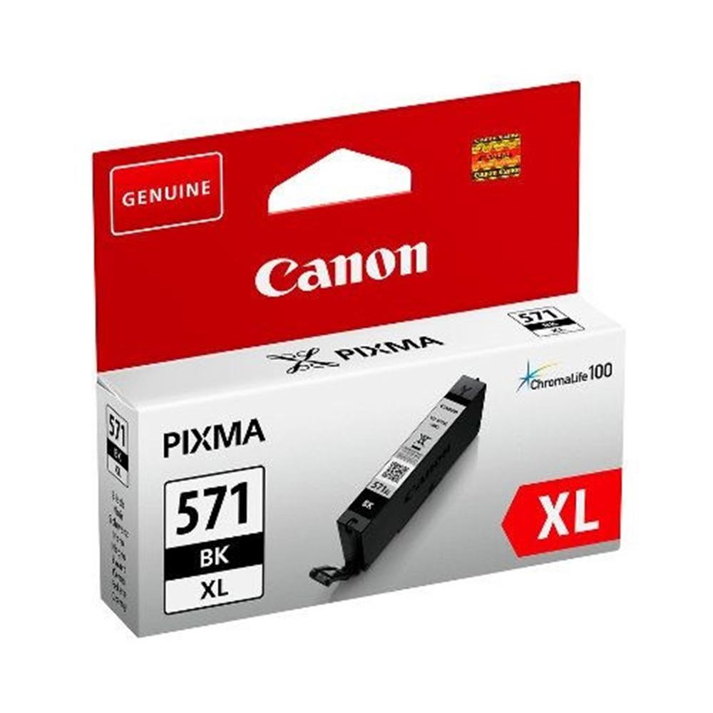 Canon CLI-571Bk XL fekete tintapatron fotó, illusztráció : 0331C001