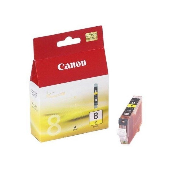 Tintapatron Canon CLI-8Y sárga fotó, illusztráció : 0623B001AA