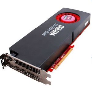VGA AMD FirePro W8100 8GB GDDR5 4-DP PCIe 3.0 videokártya fotó, illusztráció : 100-505976