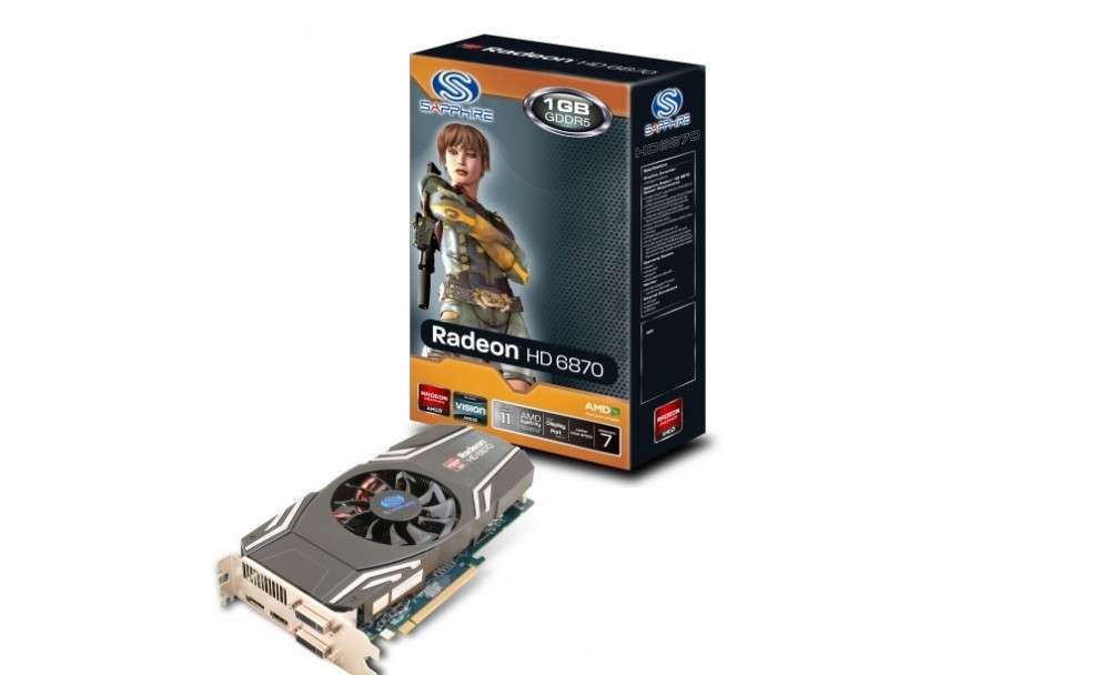 HD6870 1G GDDR5 PCI-E DL-DVI-I+SL-DVI-D / HDMI / DP ROHS LITE AMD GDDR5 1GB 256 fotó, illusztráció : 11179-09-20G
