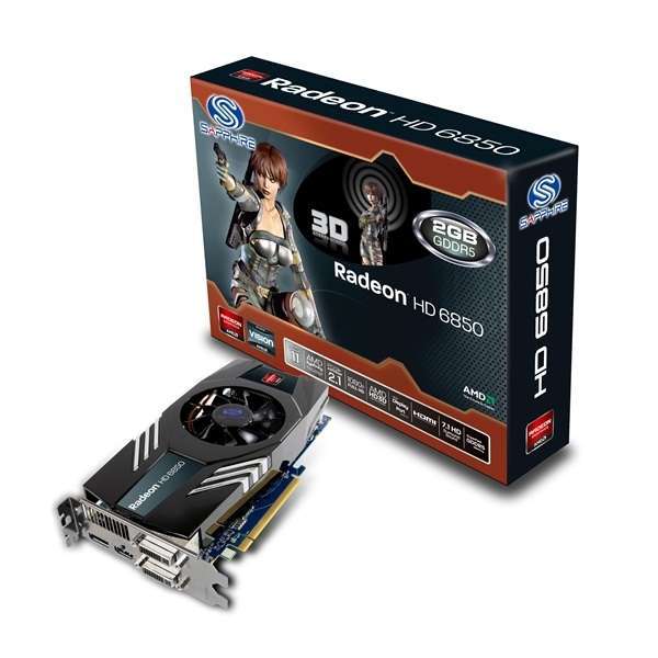 PCI-E AMD HD6850 2048MB DDR5, 256bit, 775/4000MHz, 2xDVI, DP, HDMI, Dual Slot V fotó, illusztráció : 111801520G