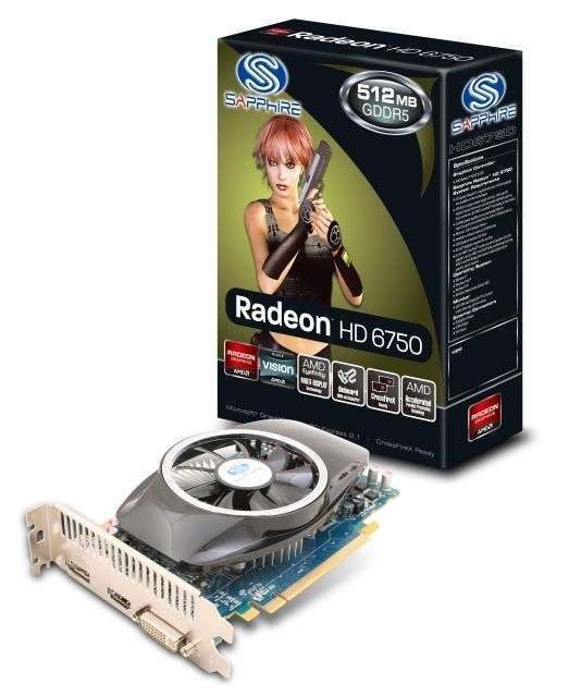 HD/6750/512M/GDDR5/PCI-E/HDMI/DVI/DP/Lite/ AMD GDDR5 512MB 128bit PCIe videokár fotó, illusztráció : 11186-06-20G