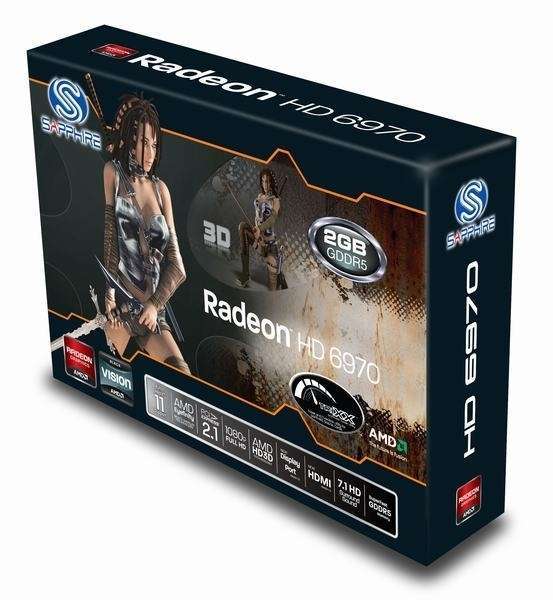 PCI-E AMD HD6970 2048MB DDR5, 256bit, 880/5500MHz, 2xDVI, 2xMDP, HDMI, Dual Slo fotó, illusztráció : 111870040R